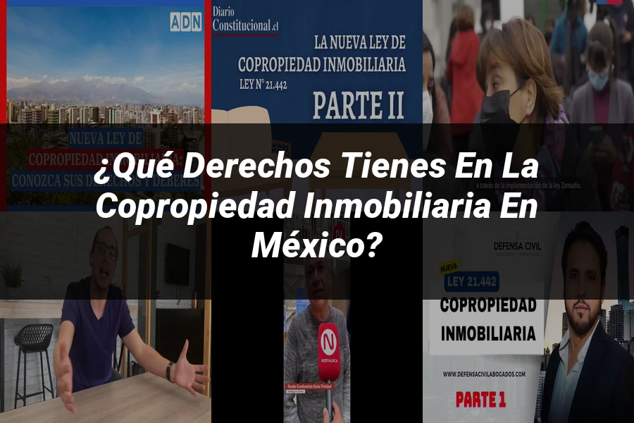 "¿Qué Derechos Tienes en la Copropiedad Inmobiliaria en México?"