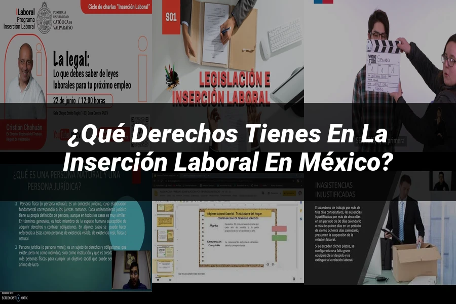 "¿Qué Derechos Tienes en la Inserción Laboral en México?"