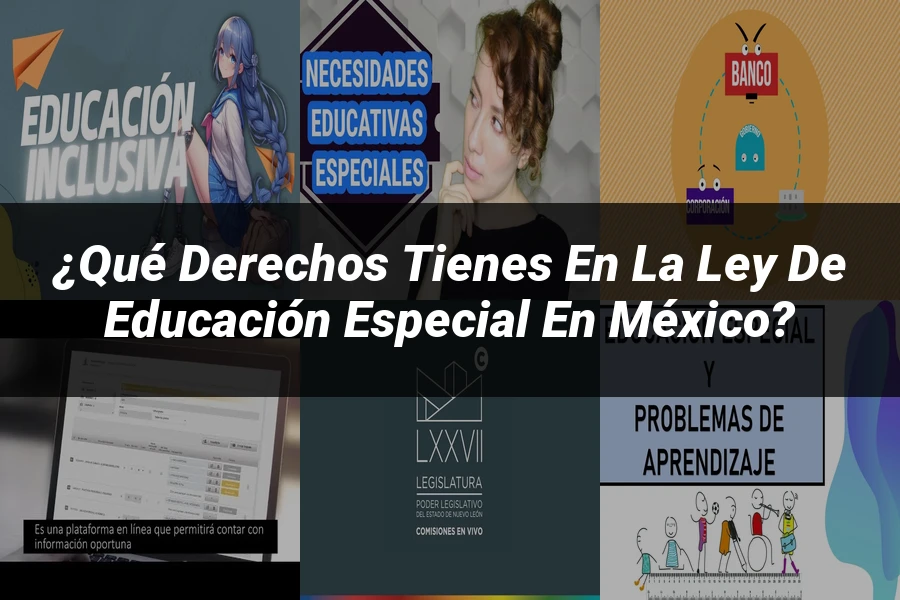 "¿Qué Derechos Tienes en la Ley de Educación Especial en México?"