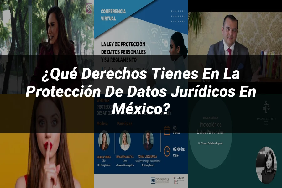 "¿Qué Derechos Tienes en la Protección de Datos Jurídicos en México?"