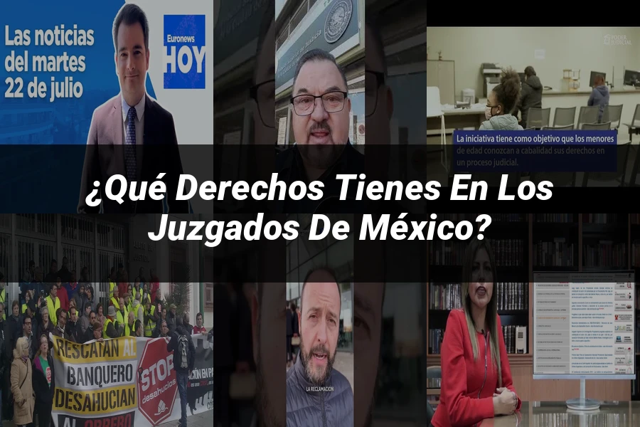 "¿Qué Derechos Tienes en los Juzgados de México?"