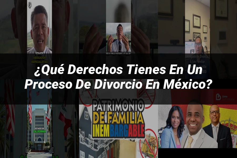 "¿Qué Derechos Tienes en un Proceso de Divorcio en México?"