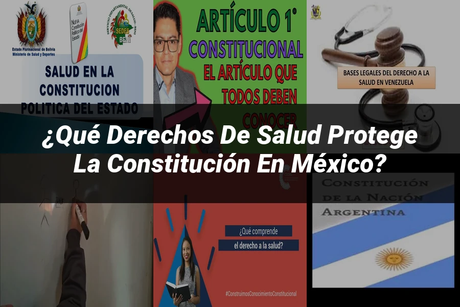 "¿Qué Derechos de Salud Protege la Constitución en México?"
