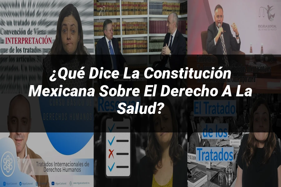 "¿Qué Dice la Constitución Mexicana sobre el Derecho a la Salud?"