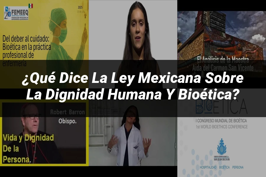 "¿Qué Dice la Ley Mexicana sobre la Dignidad Humana y Bioética?"