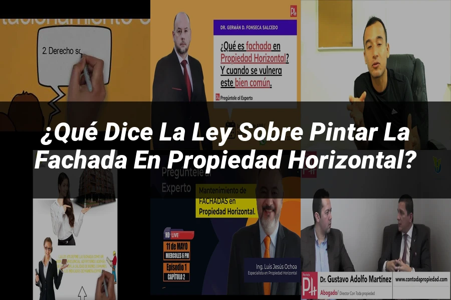 "¿Qué Dice la Ley Sobre Pintar la Fachada en Propiedad Horizontal?"