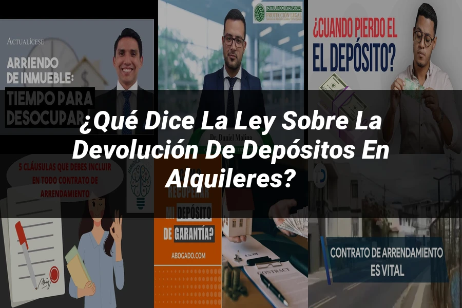 "¿Qué Dice la Ley Sobre la Devolución de Depósitos en Alquileres?"