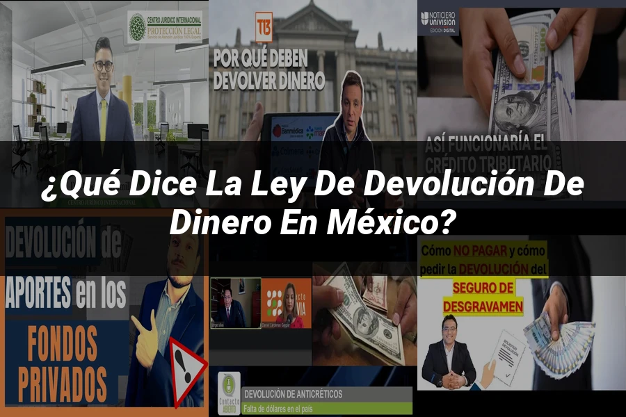 "¿Qué Dice la Ley de Devolución de Dinero en México?"