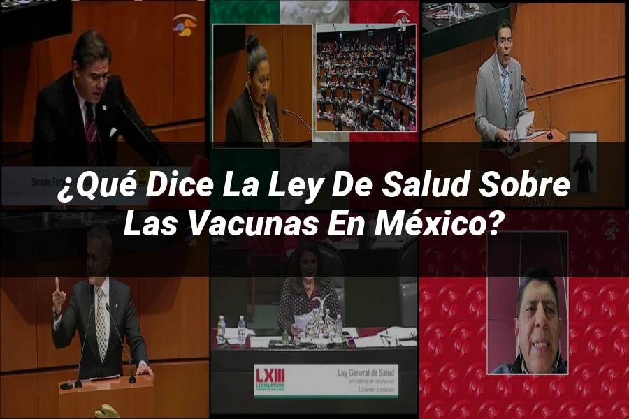 "¿Qué Dice la Ley de Salud sobre las Vacunas en México?"