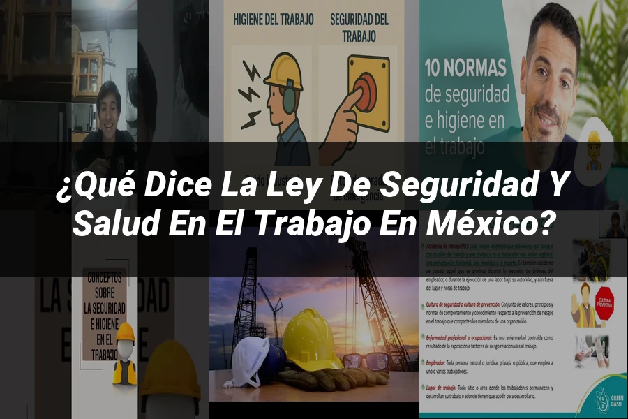 "¿Qué Dice la Ley de Seguridad y Salud en el Trabajo en México?"