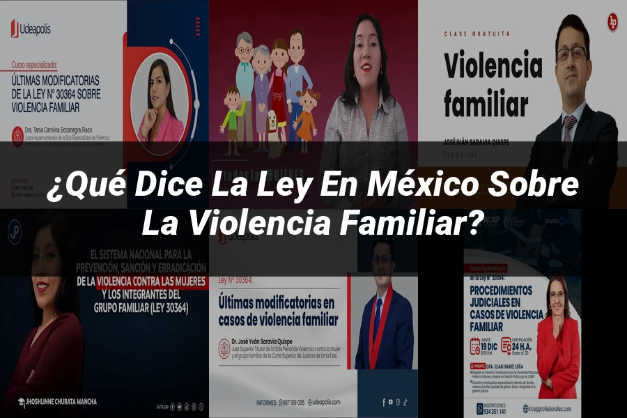 "¿Qué Dice la Ley en México Sobre la Violencia Familiar?"