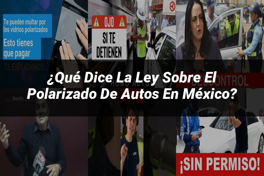 "¿Qué Dice la Ley sobre el Polarizado de Autos en México?"