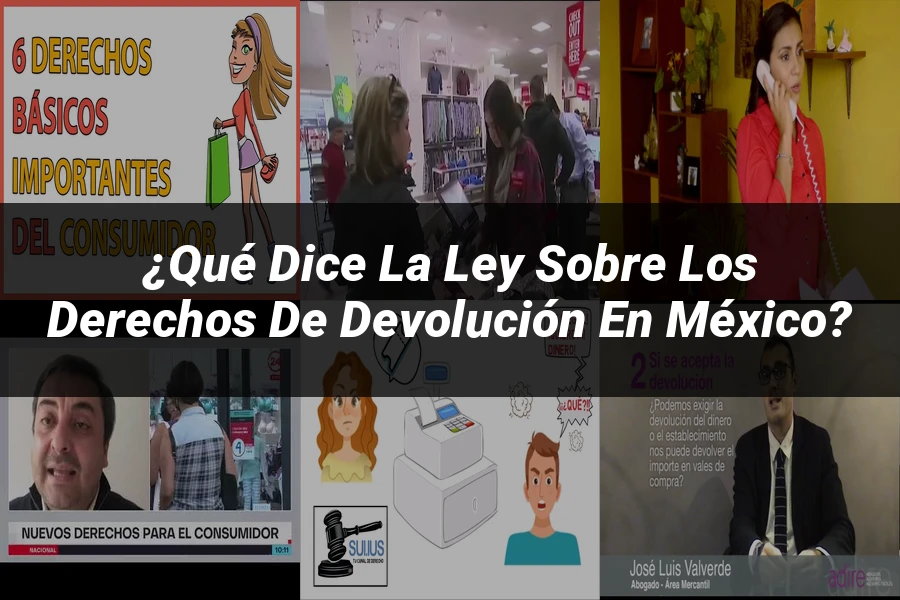 "¿Qué Dice la Ley sobre los Derechos de Devolución en México?"