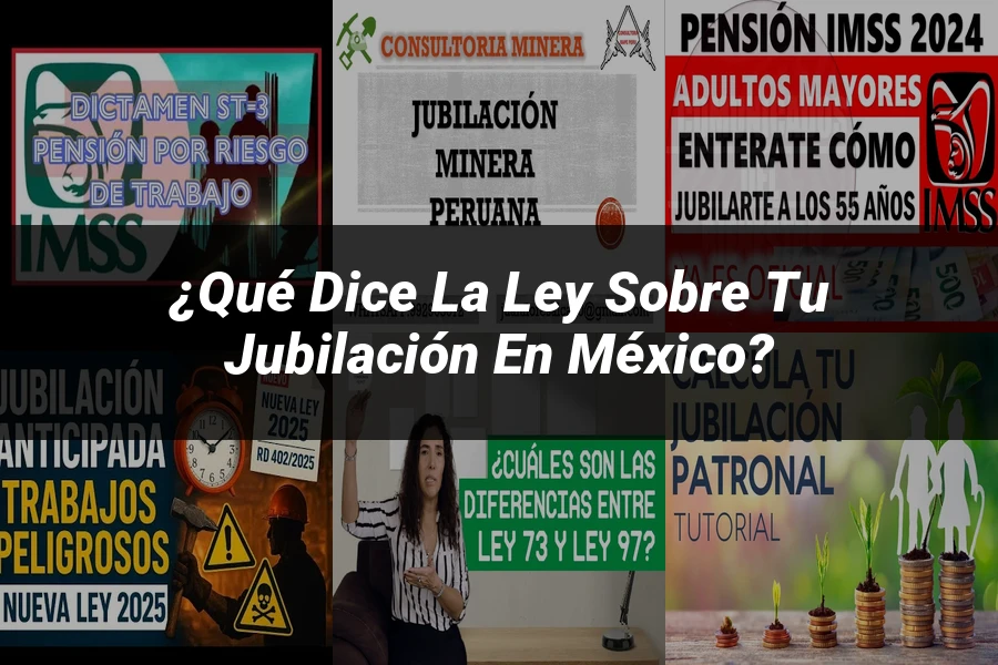 "¿Qué Dice la Ley sobre tu Jubilación en México?"