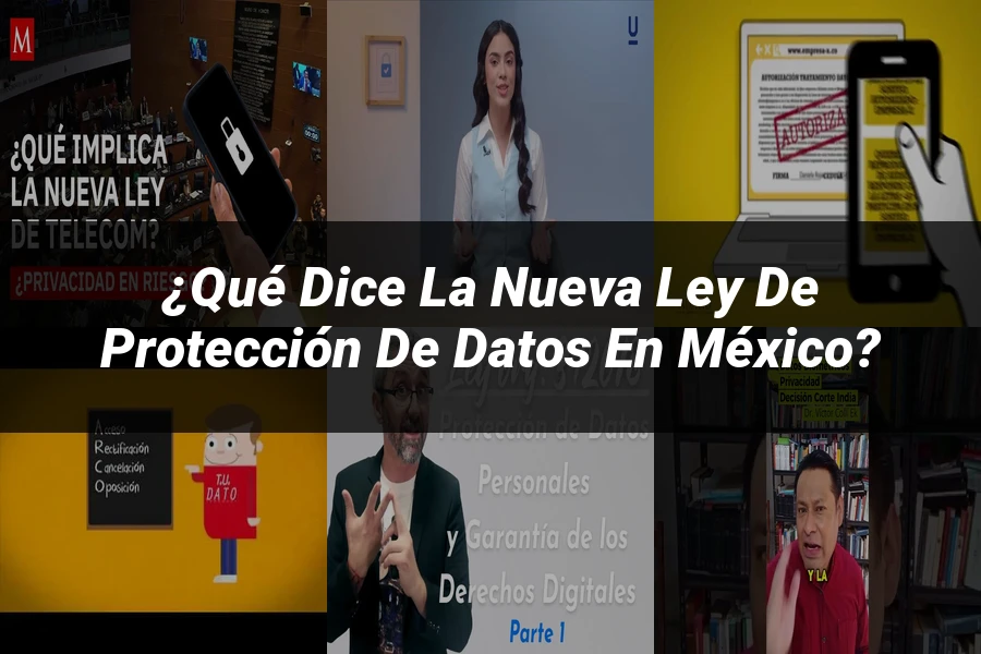"¿Qué Dice la Nueva Ley de Protección de Datos en México?"