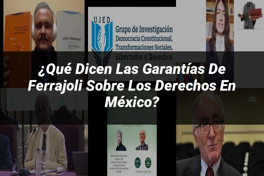 "¿Qué Dicen las Garantías de Ferrajoli sobre los Derechos en México?"