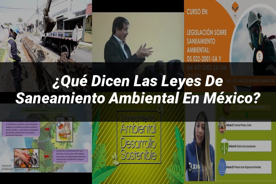 "¿Qué Dicen las Leyes de Saneamiento Ambiental en México?"