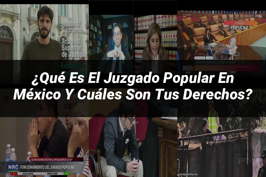 "¿Qué Es el Juzgado Popular en México y Cuáles son Tus Derechos?"