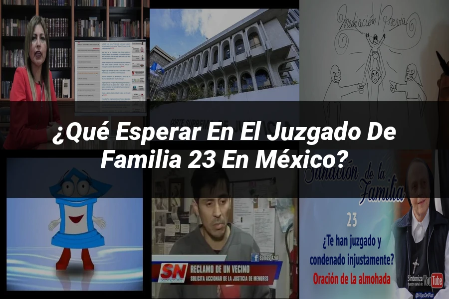 "¿Qué Esperar en el Juzgado de Familia 23 en México?"