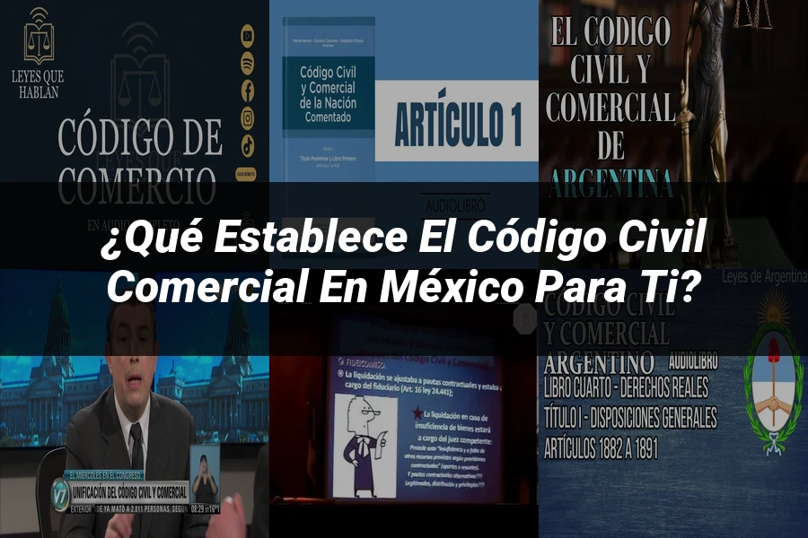 "¿Qué Establece el Código Civil Comercial en México para Ti?"