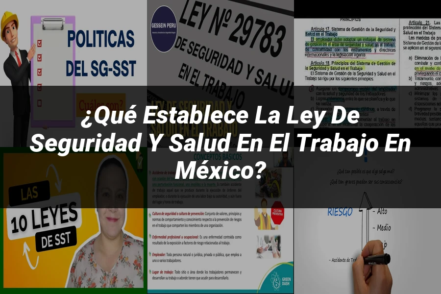 "¿Qué Establece la Ley de Seguridad y Salud en el Trabajo en México?"