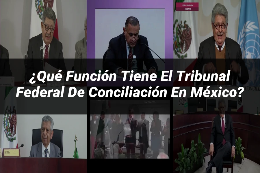 "¿Qué Función Tiene el Tribunal Federal de Conciliación en México?"