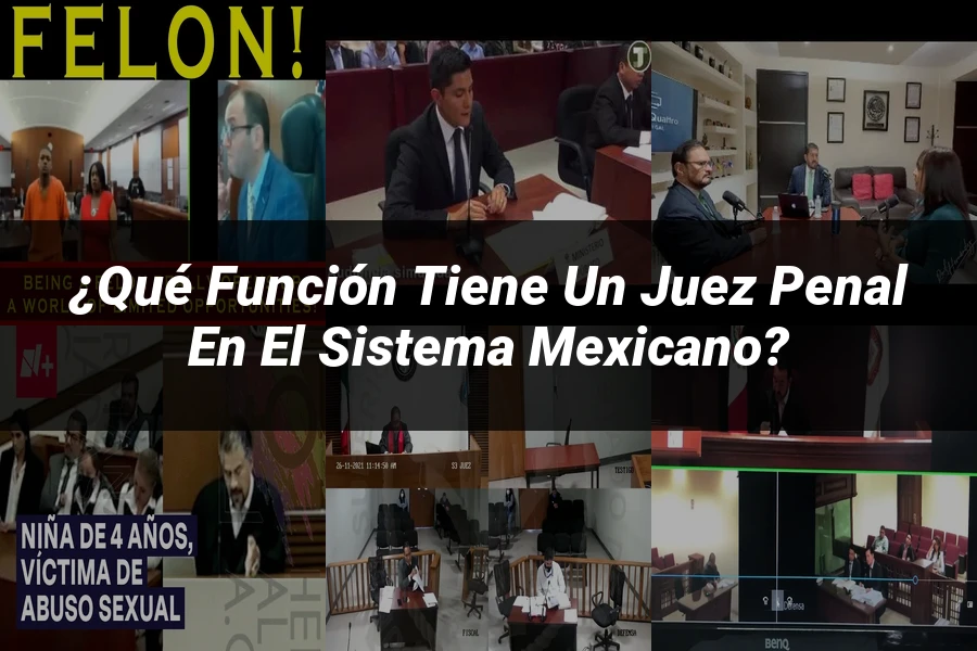 "¿Qué Función Tiene un Juez Penal en el Sistema Mexicano?"