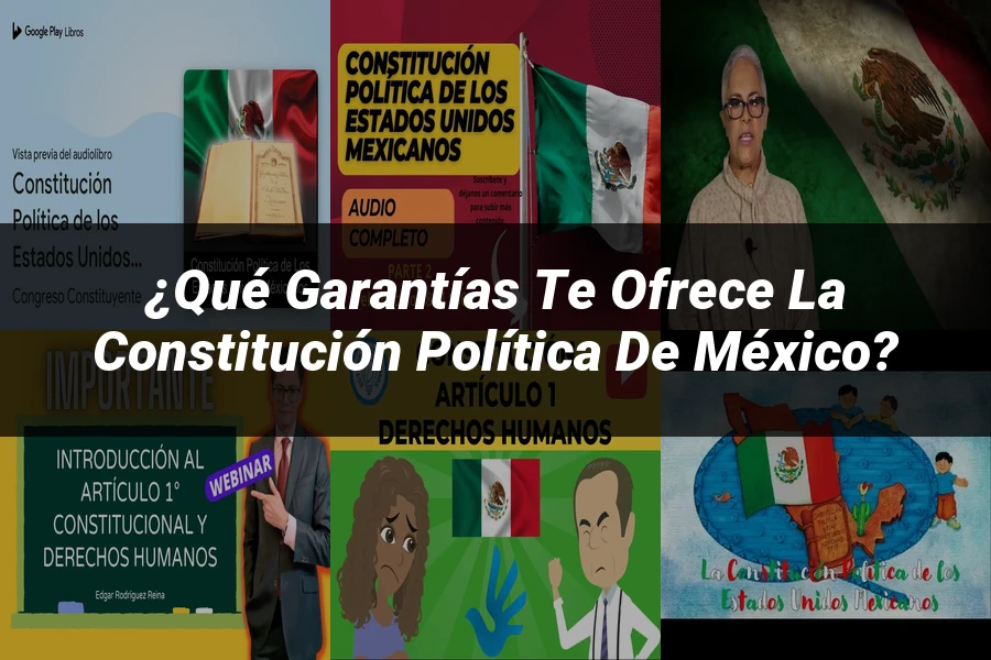 "¿Qué Garantías Te Ofrece la Constitución Política de México?"
