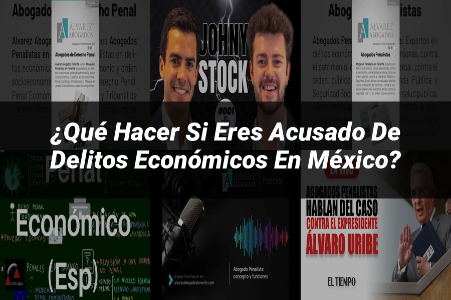 "¿Qué Hacer Si Eres Acusado de Delitos Económicos en México?"