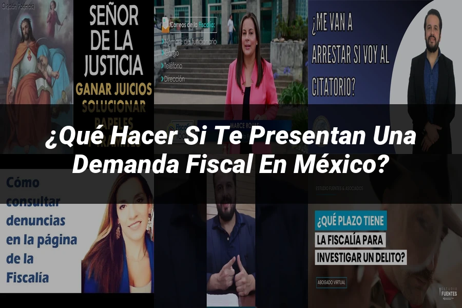 "¿Qué Hacer Si Te Presentan una Demanda Fiscal en México?"