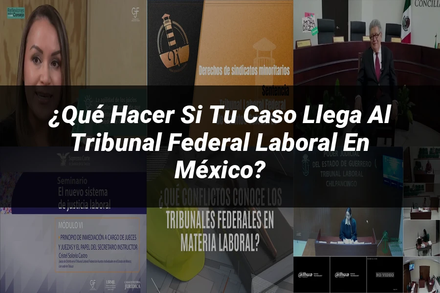 "¿Qué Hacer Si Tu Caso Llega al Tribunal Federal Laboral en México?"