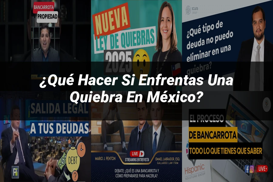 "¿Qué Hacer si Enfrentas una Quiebra en México?"