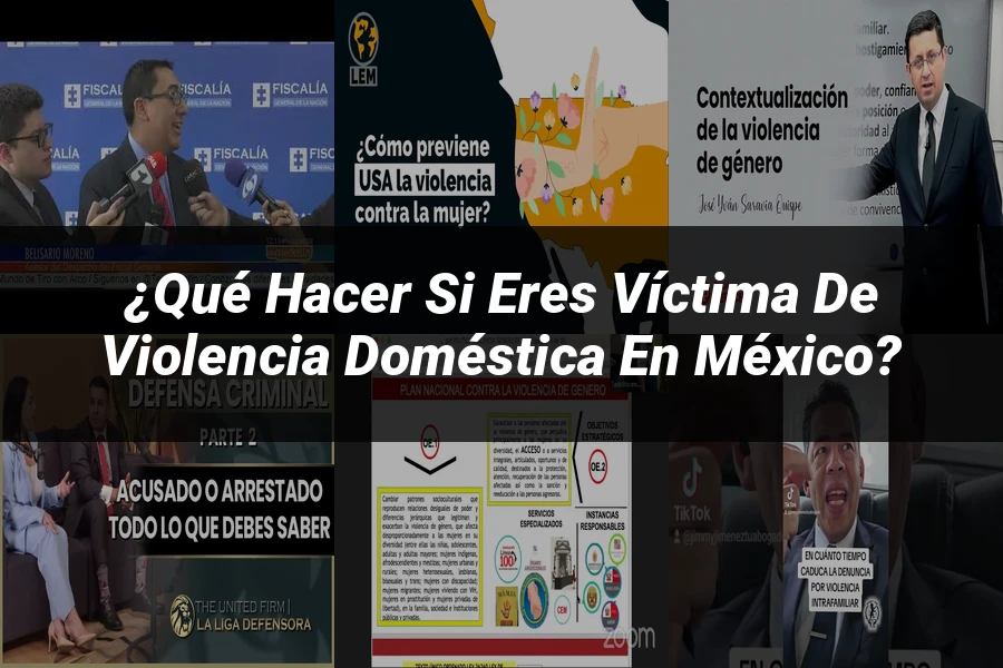 "¿Qué Hacer si Eres Víctima de Violencia Doméstica en México?"