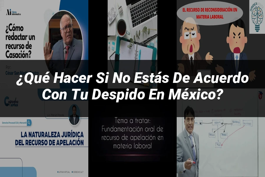 "¿Qué Hacer si No Estás de Acuerdo con tu Despido en México?"