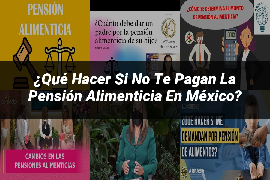 "¿Qué Hacer si No Te Pagan la Pensión Alimenticia en México?"