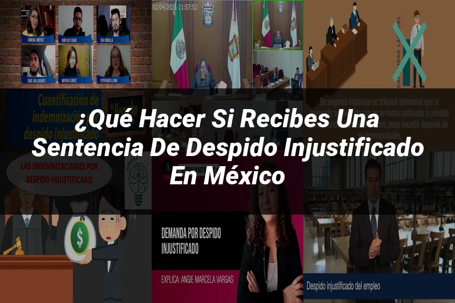 "¿Qué Hacer si Recibes una Sentencia de Despido Injustificado en México