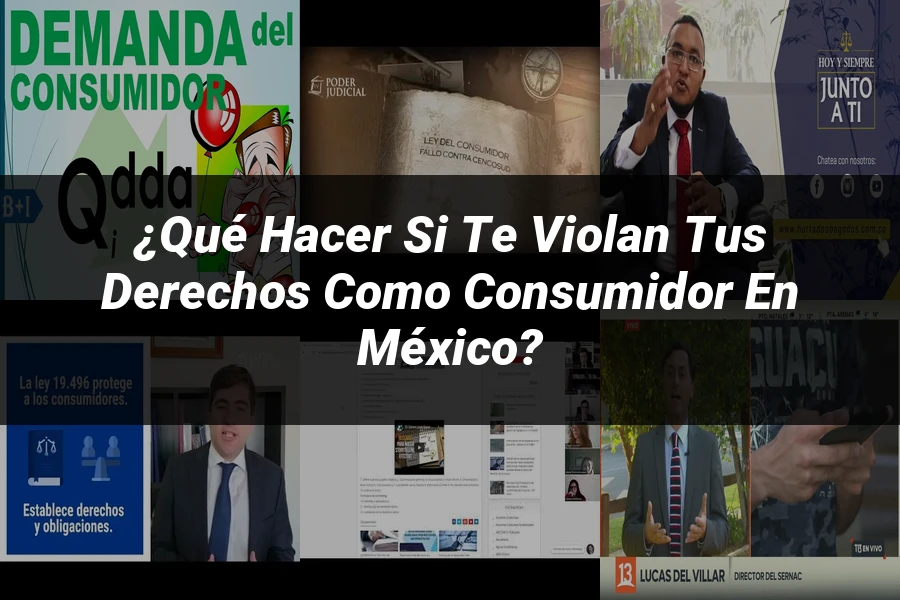 "¿Qué Hacer si Te Violan tus Derechos como Consumidor en México?"