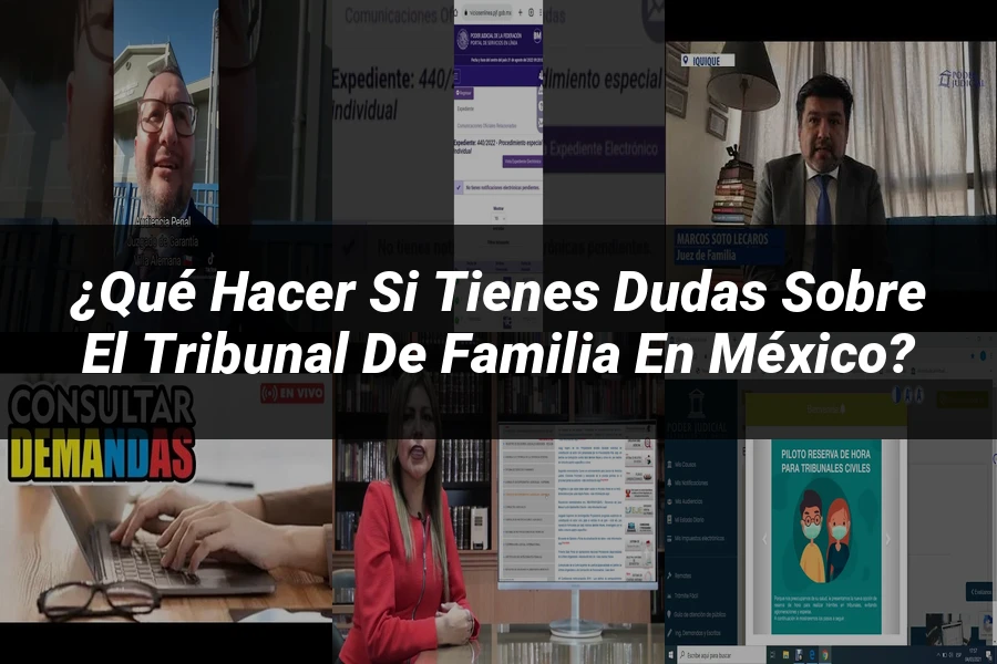 "¿Qué Hacer si Tienes Dudas sobre el Tribunal de Familia en México?"