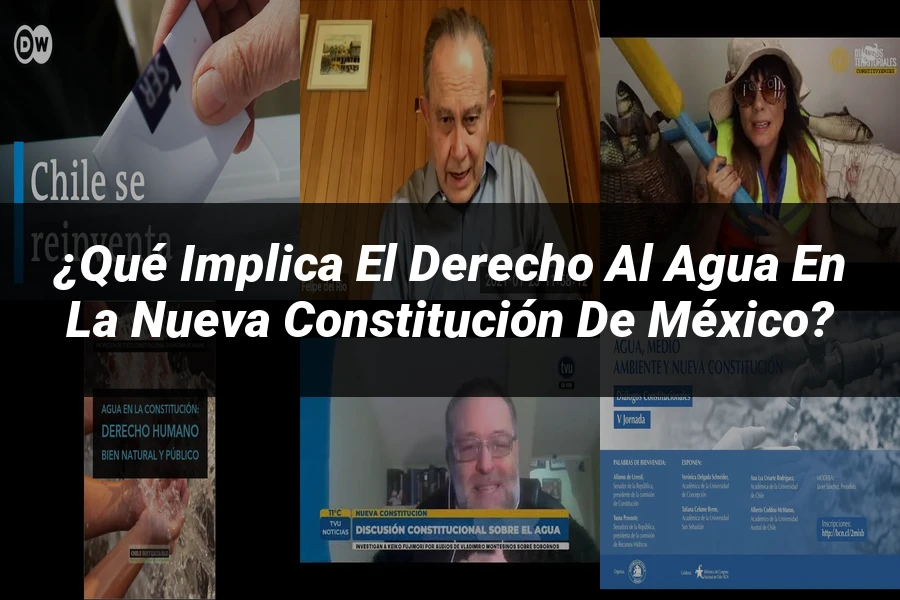 "¿Qué Implica el Derecho al Agua en la Nueva Constitución de México?"