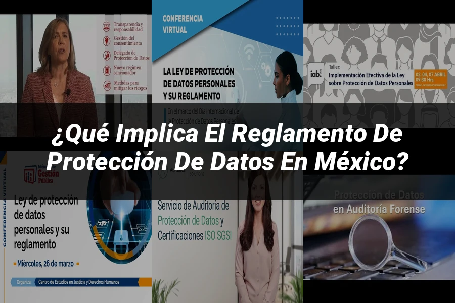 "¿Qué Implica el Reglamento de Protección de Datos en México?"