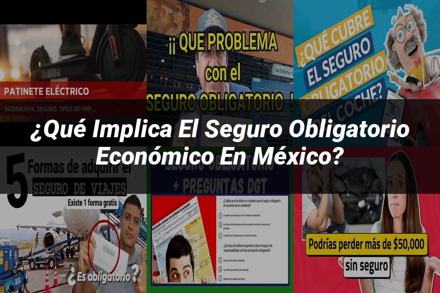 "¿Qué Implica el Seguro Obligatorio Económico en México?"