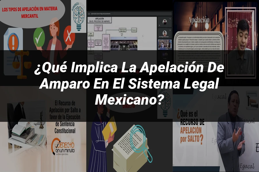 "¿Qué Implica la Apelación de Amparo en el Sistema Legal Mexicano?"