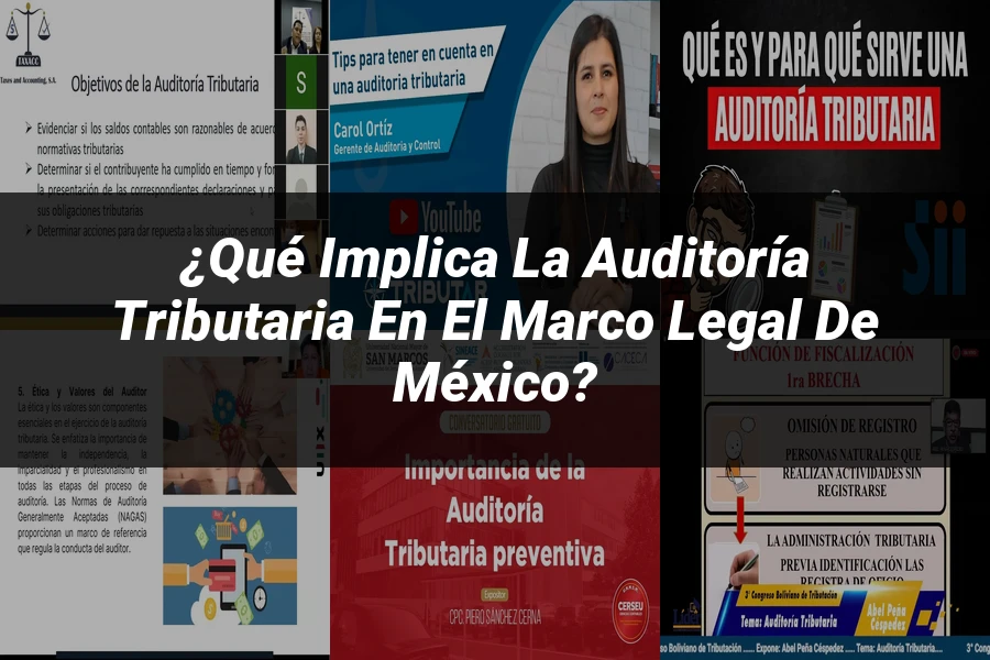 "¿Qué Implica la Auditoría Tributaria en el Marco Legal de México?"