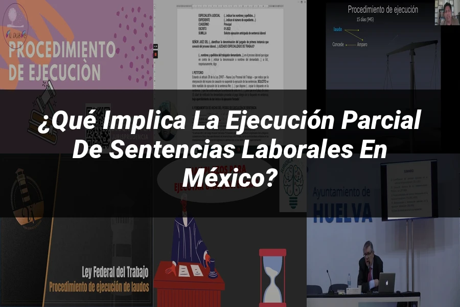 "¿Qué Implica la Ejecución Parcial de Sentencias Laborales en México?"