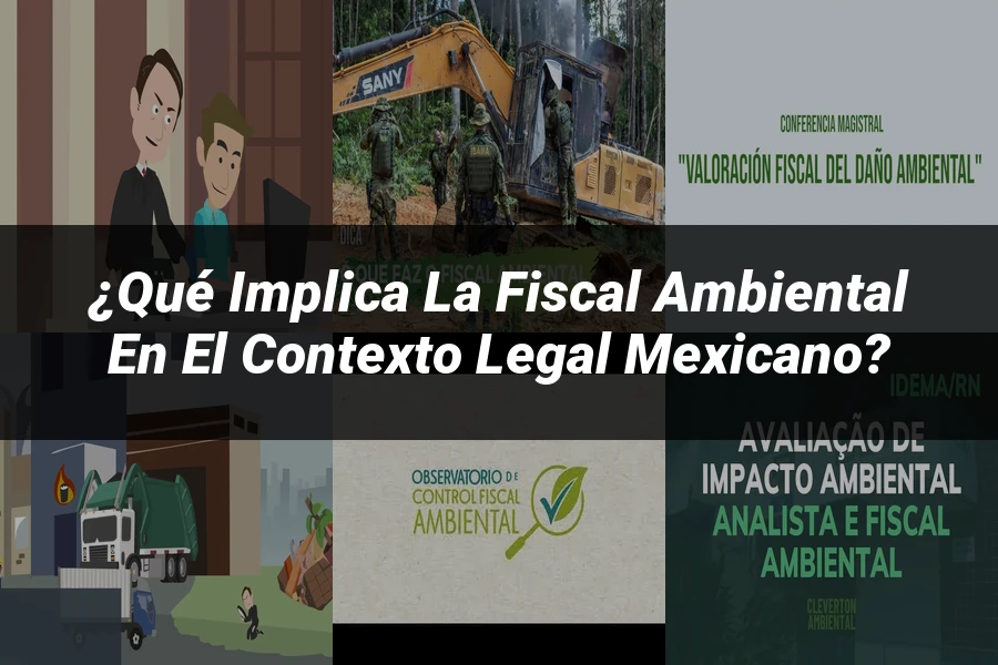 "¿Qué Implica la Fiscal Ambiental en el Contexto Legal Mexicano?"