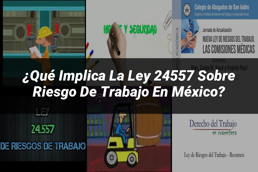 "¿Qué Implica la Ley 24557 sobre Riesgo de Trabajo en México?"