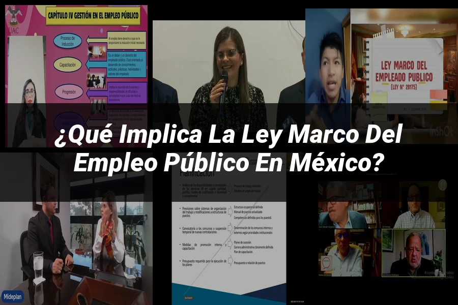 "¿Qué Implica la Ley Marco del Empleo Público en México?"
