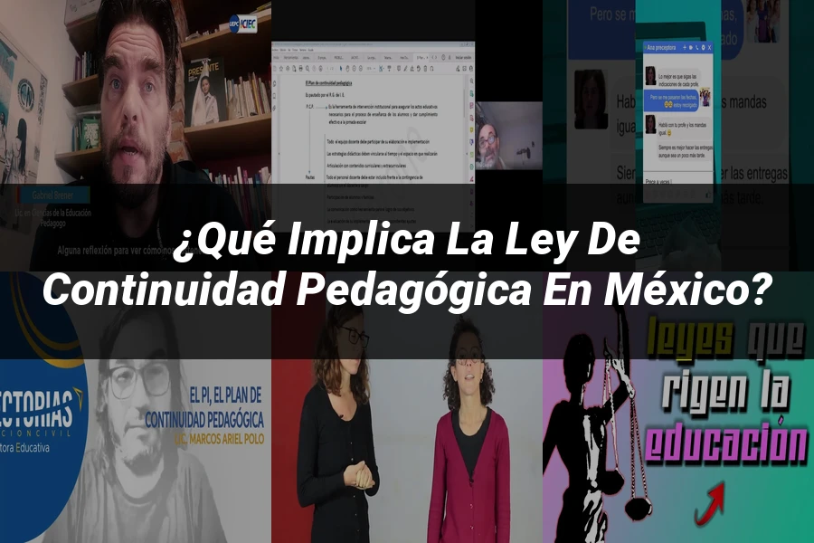 "¿Qué Implica la Ley de Continuidad Pedagógica en México?"