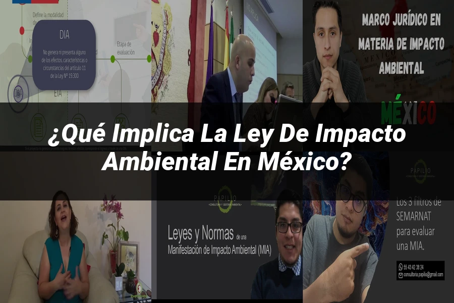 "¿Qué Implica la Ley de Impacto Ambiental en México?"