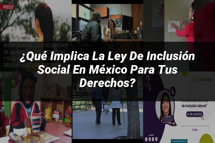 "¿Qué Implica la Ley de Inclusión Social en México para tus Derechos?"